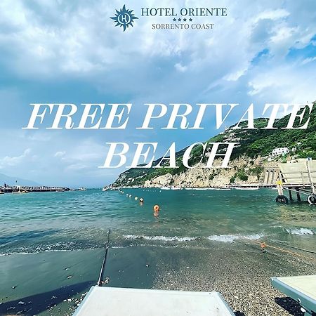 Hotel Oriente Vico Equense Bagian luar foto